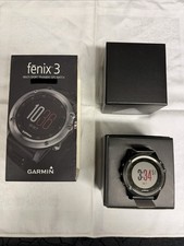 GARMIN fenix 3 - MULTI-SPORT TRAINING GPS WATCH - !! OHNE Brustgurt HRM-Run !!