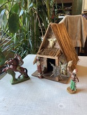 Indianer (alt) - 2 Stück - Falke - Pferd - Hütte - Ostalgie - DDR - 17 x 19 x 22