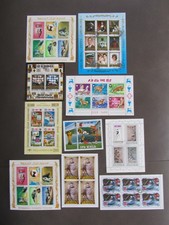 Briefmarkenlot Korea,  30x Blocks und Kleinbögen