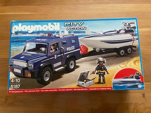 Playmobil 5187 polizeiauto - playmobil,