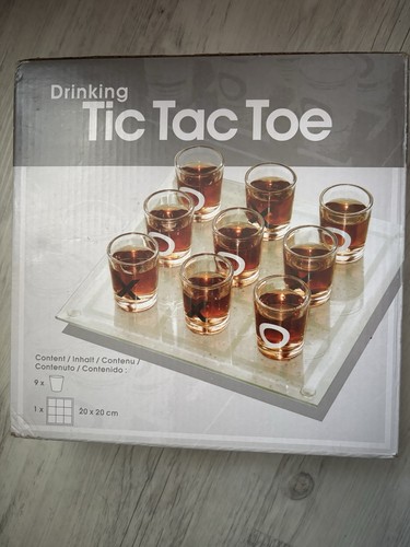 Trinkspiel tic tac toe - toe, inkl