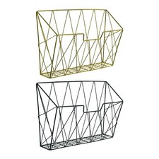 Wandmagazinhalter Eisen Zeitungsständer Wandmontierte Brieforganizer