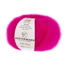25 g Kid Silk - Austermann, Lacegarn Lace sehr fein, Mohair, Seide - ALLE Farben