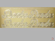 Sticker Danke