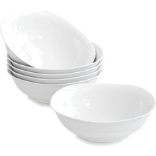 Porzellan Schalen 6-teilig Müslischüssel Salatschüssel Dessertschale minimali...