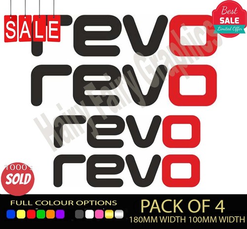 Revo race livery vinyl - 4x,