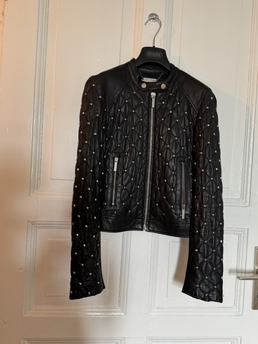 Michael kors leather jacket - leather,