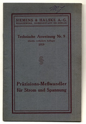 Berlin siemens elektrotechnik - berlin,