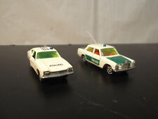 2 Siku Modellautos, Polizei, Mercedes & Ford Capri, Made in Germany