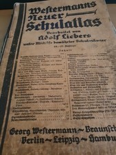 Westermanns Neuer Schulatlas 88.-97. Auflage (etwa von 1939)