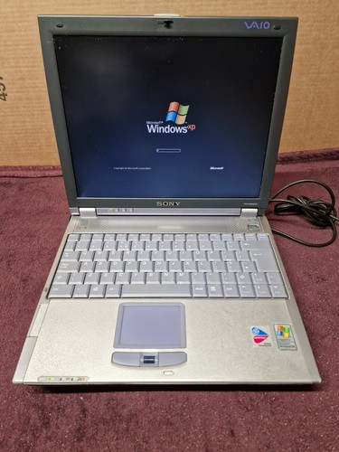 Vintage sony vaio - vaio, pcg-r600hep