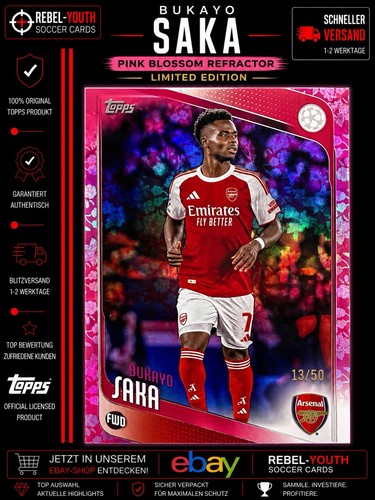 Bukayo saka pink blossom - saka,