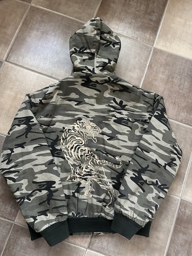 Vintage camouflage bomberjacke - camouflage,