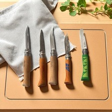 Opinel Messer 5er Set Inox Buchenholz aus aufgelöster Sammlung Taschenmesser