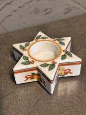Hutschenreuther - Kerzenhalter - Teelichthalter - Stern - Weihnachten