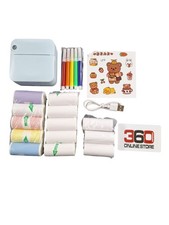 Ambesty Minidrucker, Mobiler Fotodrucker, Tragbarer Mini-Fotodrucker