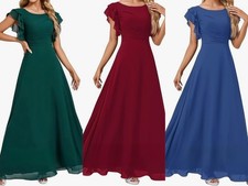 Damen Abendkleid Lang Elegant