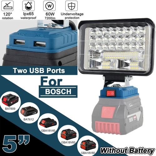 60w für bosch - li-ion, led