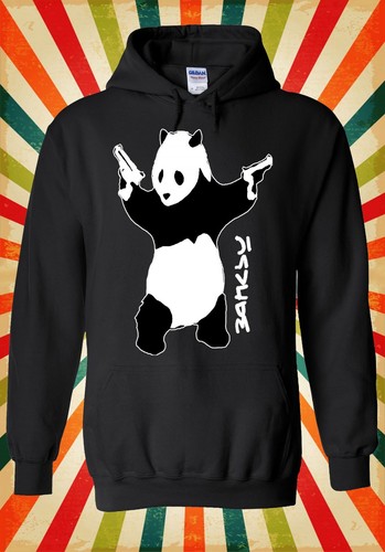 Banksy panda street art - panda,