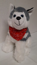 Husky Hund mit Halstuch
