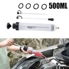 500ML Öl Spritze Motor Wechsel Absaugpumpe Umfüllpumpe Handpumpe Getriebeöl KFZ