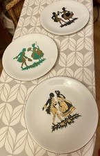 Sammelteller Rheinpfalz Keramik Rokoko Szene