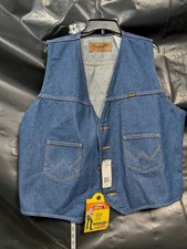 Wrangler Cowboy Cut Denim Vest