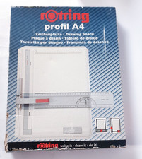 Rotring Profil A4 Zeichenplatte Zeichenbrett Technisches Zeichnen Lineal Malen