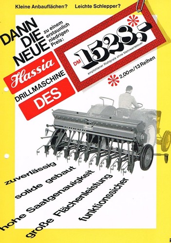 Hassia drillmaschine des - hassia,