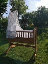 Echtholz Kinderwiege