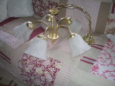 VINTAGE alter Kronleuchter// Leuchte// Lampe SHABBY CHIC absolut neuwertig