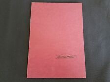 Original Rallye Bitter Abarth Prototyp Lenkräder Rennsitze Racing Zubehör Prosp.