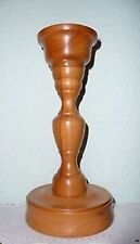 Kerzenständer, gedrechselt , Kirsche Kirschholz gedeckter Tisch  , Neu