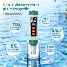 5in1 PH Wert Wasser Messgerät