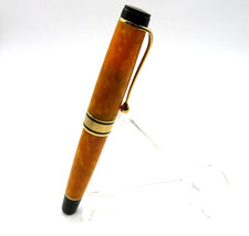 Aurora Optima Sole LE Füllfederhalter  18 Karat Gold Feder B Auroloide Gelb Top
