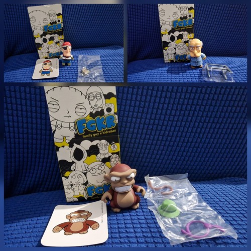 Kidrobot figuren herbert - 3x,