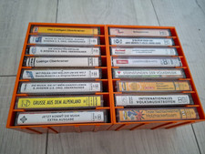16 Musikcassetten Oberkrainer,Sterrnstunden d.Volksmusik,Jodlervagabunden usw.