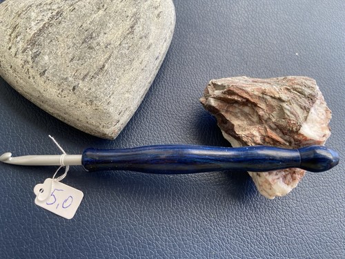 Häkelnadel mm handgemacht - 5,0,