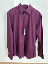 10oz Herren Hemd weinrot XL NEU