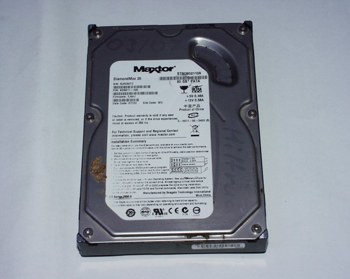 Maxtor diamondmax - diamondmax, 20