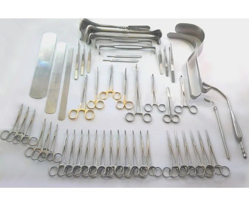 Laparotomie instrumenten - op,