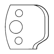 Scheppach Profilmesser Paar