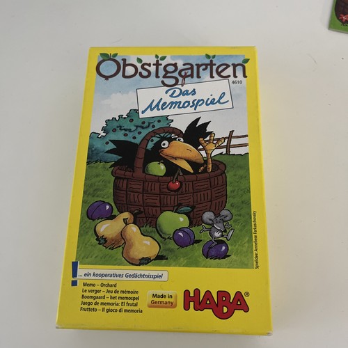 Obstgarten das memospiel - obstgarten,