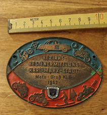 ddr motorsport plakette