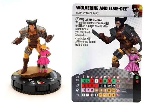 Heroclix 059 wolverine - -, +
