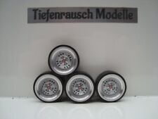 1:18 Abarth Old School Echt Alu Felgen Audi VW Mercedes Opel BMW Tuning