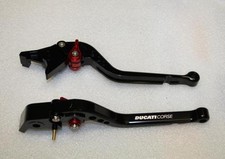 Racing Hebel Ducati 848 1098 1198 Monster Streetfighter S4R Schwarz Rot