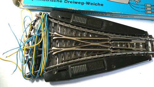 Weiche dreiwegeweiche gleis - weiche,