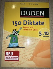Buch Duden 150 Diktate 5. -