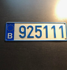 Nummernschild SHAPE NATO Belgien 2015 Bundeswehr